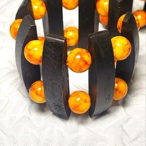 4 Coastal Collection Beaded Blue/White Crab Napkin Ring - Beach Ocean Nautical